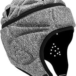 bnf® Adults Rugby Helmet Football Helmet for Goalkeeper Hat Playing Riding Sports Grey|Sporting Goods | Team Sports |Helmets & Hats|1 Rugby Helmet-image-71