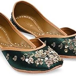 by Regal Women Embroidered Jutties-image-34