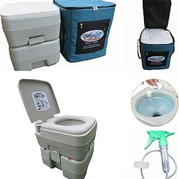 Young India Impex Portable Outdoor Camping Picnic Toilet Orthopaedic Aid Event Furniture Commode, Plastic-image-61