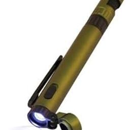 6 in 1 Military Pen with Compass, Torch, Tools, Phone Stand and Stylus(Pack of 1)-10