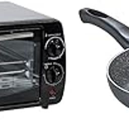 Prestige 36305 Oven Toaster Grill + Fry Pan, 800 Watts, 9 L, Black Grey-image-65