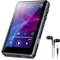 64GB mp3 Player with Bluetooth 5.3, Full Touch Screen HiFi Lossless MP3 Music Player, Line-in Speaker, with line Recorder, FM Radio, Support up to 128 GB (Black)-image-22