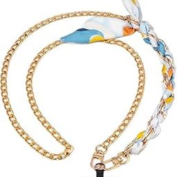 MOCA Clip n Go Womens Girls Mobile Phone Lanyard, Phone Chain Strap with Hanging Twill Scarves, Stylish Crossbody Lanyard with for Mobile Phone Tab Patch Cell Phone Neck Holder Gift-22
