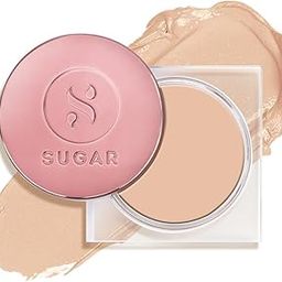 SUGAR Cosmetics Mettle Cream To Powder Foundation | Full Coverage & Matte | 12gm - 10 Latte (Light, Warm Undertone)-25