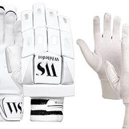 Whitedot Dot 2.1 Cricket Batting Gloves with Full Finger Inner Gloves Suitable for Youth/Medium, Right Hand-image-27