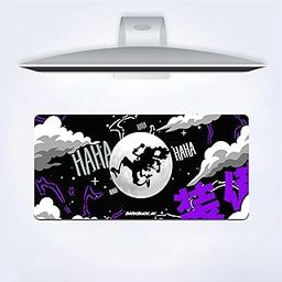 Darkbuck Onepiece Anime Large Extended Mouse Pad Laptop Desktop PC Gaming Long Mousepads Rubber Base with- Anti Skid (595MM x 290MM x 3MM) Monkey D. Luffy-image-124