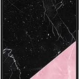 NDCOM for Samsung A06 5G Back Cover | Premium A06 5G Samsung Cover for Ultimate Protection | Galaxy A06 Back Cover | Pink Black Marble Printed Metal Case-image-103