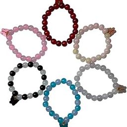 Beadora Butterfly Charm Bracelets Return Gifts for Birthday - 6 Pcs, Multicolour Beaded Design, Return Gift for Boys and Girls Age 6-15 | Return Gifts for Birthday|-image-14