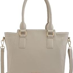 Solena Satchel Medium Beige Bag for Women with Adjustable & Detachable Strap|Versatile Shoulder, Crossbody & Handheld Bag for Work, Travel, and Spacious with Multiple Compartments-image-20
