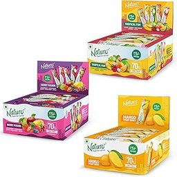Naturo Mango Fruit Bars, Dispenser | Naturo Tropical Fun Assorted Fruit Bars, Dispenser | Naturo Berry Fusion Assorted Fruit Bars, Dispenser (40 Fruit Bars per pack) | Fruit Lovers Pack | Birthday Party Sweets-image-10