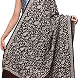 Reversible Soft Woolen Shawl for Women's-image-65