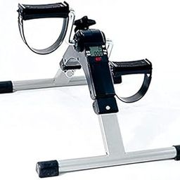 VELUZA Mini Bike Digital Pedal Exerciser | Home Exercise Equipment | Mini Cycle for Home Workout with Fixing Strap, Adjustable Resistance & LCD Display | for Light Exercise & Physiotherapy at Home-3