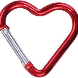 ​Red Carabiners Keychain Clips Snap Hook Key Ring for Camping Accessories Backpack Water Bottle Aluminum Alloy Heart Shape，Accessories，Accessory and Keychain Carabiners-image-65