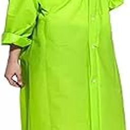 Women's Polyester Long RainCoat Pocho Barsaati with Adjustable Cap and Cover (Pack of 1)-17