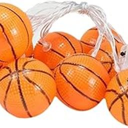 CALANDIS Sports Ball Theme Lights Practical String Light for Backyard Walkway Birthday Basketball | Landscape & Walkway Lights | Outdoor Lighting-image-58