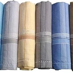 Handkerchiefs for Men & Women | Soft, Absorbent & Reusable 22 X 22 Inch Cotton Black Handkerchief-image-80