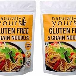 Naturally Yours, 5 Grain Noodles, Gluten Free, includes Tastemaker, No Maida, Preservative Free, Non-Fried, Vegan, 100g Each/Net Weight 300g-image-13