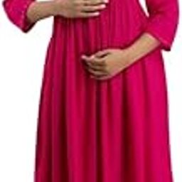 Women's Rayon Floral Embroidery Anarkali Maternity Feeding Kurti-image-59