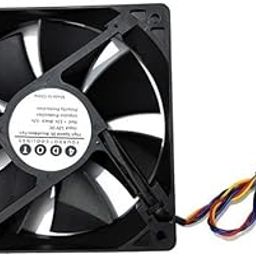 Fourdot 120mm 5Inch Computer Cabinet Cooling PWM Fan with 4Pin Motherboard Connector Model 12025-14