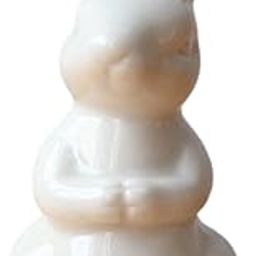 CALANDIS Modern Ceramic Rabbit Figurine Easter Statue Home Bookcase Decor Crafts Gift 4.8x9.5cm | Home & Garden | Home D?Cor | Figurines-image-3