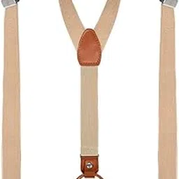 yashidun 2.5cm Y Shape Jeans Hook Suspenders with 4 Clips Adjustable Buckle Straps for Adults-picture-8