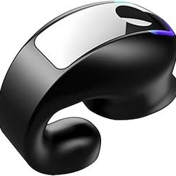 Gerinkoken Clip Style Earphones Clip-on Earphones 5.3 Open Ear Training Bone Conduction Headphones Open Ear Fit Stable Fit Bone Conduction Earphones for Travel Running Camping-21