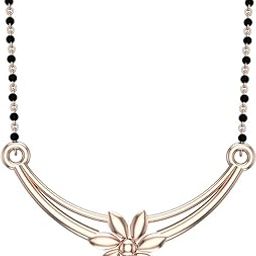 14k/18k/22k Yellow/White/Rose Gold Mangalsutra for Women-image-39