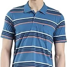 monte carlo Men's Regular Fit Striped Polo T-Shirt | Half Sleeve | Collared Neck | Casual Wear T Shirt for Men's-picture-11