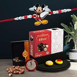 Oblivion (K1_873_Em32) Rakhi With Effete Chocolate Magic 32Gm, Pooja Coin & Greeting Card, Kids Rakhi With Gift, Rakhi With Gift For Kids, Rakhi With Chocolate, Rakhi For Kids Boy, Rakhi Set Of 1-image-45