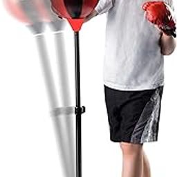 XPEED Champ Set Free Punching Speed Ball Boxing Set with Glove & Adjustable Standing Punch Ball (for 4-10 Yr Kids).-30
