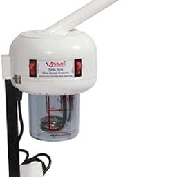 ASBAH Professional Mini Ozone Steamer | 360° Rotatable Nozzle | Portable | Can Be Used At Salons, | Rejuvanates And Hydrates The Skin | Deep Cleansing Action (Mini Ozone_1), White-31