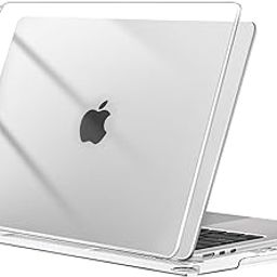 HASTHIP® Laptop Case Cover for New MacBook Air 13.6 Inch M4 A3240 M3 A3113 M2 A2681 Retina Display&Touch ID 2025 2024 2022 Mac Book Air 13 Inch Case for Apple Clear Plastic Hard Shell Cover Protective-2