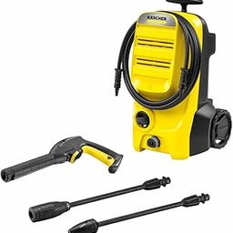 Karcher K 4 Classic High Pressure Washer, Car Washer, 1800W, 130 Bar, 420 l/h Flow Rate, 6m Hose Pipe, Portable, Powerful Cleaning for Homes, Cars, Bikes, Gardens, Multiple Accessories, German Tech-image-9