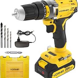 iBELL VORMIR VR CD21-30 20V Max Cordless Drill Driver | 2 Modes (Drill & Impact), Dual Speed 0–450/1450 RPM, 30 Nm Torque, 10mm Chuck, Includes 2.0Ah Li-ion Battery & Fast Charger-24
