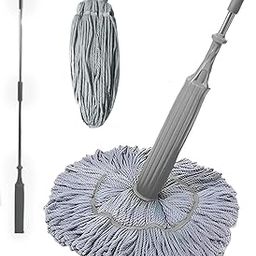 DDN_R_ Moppers for Cleaning Floor 2 in 1 Dehydrated Self-Wringing Mop || 360 Rotatable Wet and Dry Mop for Home Cleaning Floor || Mops Stick for for Bathroom/Offfice/Home/Outdoor (Grey)-image-44