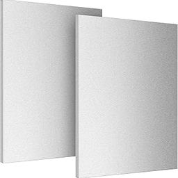 LEXININ 2 Pack 12 x 12 x 1/4 Inch 6061 Aluminum Sheet, 6mm Plain Aluminum Plate with Protective Film, Metal Flat Aluminum Sheet for Industrial-11