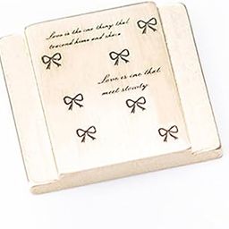Butterfly Bow Ribbon Pattern Camera hot Shoe Cover Shutter Decorative Button Set for Fujifilm X-T5 X-T4 X-T30 X-T20 X-T10 X-T3 X-T2 for Nikon ZF Z5 Z6 Z7II (Copper Alloy-Hot Shoe Cover)-image-82