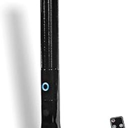 ACO® 48" Tower Fan with Remote, LED Display, 3-Speed Settings, 12H Timer, Ionizer, Quiet DC Motor | High Air Delivery | Sleek Black Body | Energy Efficient & Powerful Cooling for Home & Office (Black)-image-37