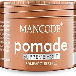 Mancode Hair Styling Pomade Wax for Men- 100ml | Supreme Hold, Glossy Finish, Non-Greasy, Water-Based Formula | 24-Hour Flexible Hold | Strong & Long-Lasting | All Hair Types-30