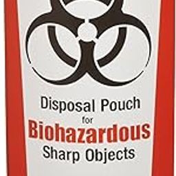 Heathrow Scientific HD23042P Paperboard Biohazardous Disposal Pouch, 140mm Length x 330mm Height x 10 mil Thick (Pack of 100)-image-18