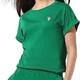 u.s. polo assn. Women's Solid Regular Fit T-Shirt-picture-38