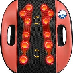 ARG Healthcare Blueidea Back Massager Cushion Multifunction 12 Rubbing Balls Portable Pain Relief Massager For Back, Neck, Shoulder, Calf, Palm, Lower Leg, Thigh Relaxation (Random Color)-15