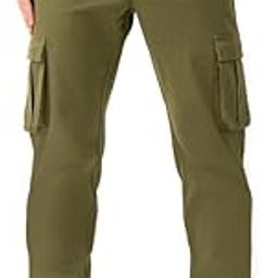 Six Pocket Cotton Lycra Stylish Cargo Pant for Men | Regular Slim Fit | Tactical Techwear Stretchable Cargos with 6 Pockets | Mens Street Wear Casual Trouser Pants-image-31