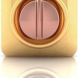 14KT (585) Yellow Gold Geometric Design Statement Stud Earrings For Men - 0.4 Grams (Single Piece)-image-83
