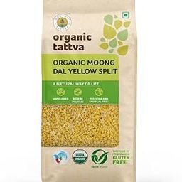 Organic Tattva, Moong Dal Yellow Split, 1kg | Rich in Protein | Naturally Gluten Free | Unpolished Dal | Pesticide and Chemical Free | Pack of 1-image-86