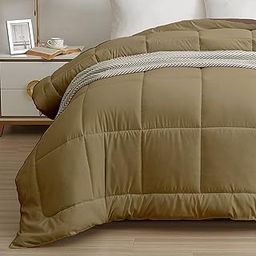 TRIDENT Soft Comfort Comforter, Single, 200 GSM, 100% Micro Polyester, Single Bed Comforter, Blanket, Soft & Cozy (French Roast)-image-60