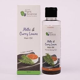 Atrimed Plant Science Methi & Curry Leaves Hair Oil | For Thick & Strong Hair | 100ml-image-65