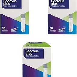 CONTOUR Plus Strips 50 Count (Multicolor) - Pack Of 3 For Unisex Adult-image-15