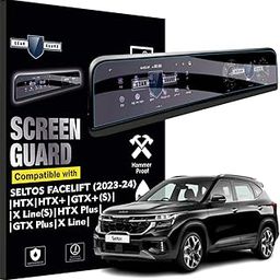 Gear Guard Screen Protector For Kia Infotainment System Protection Film Guard (Kia Seltos Facelift)-4