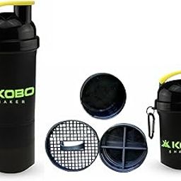 KOBO Shaker Sipper Bottle (Imported) For Gym, Camping & Hiking (400 ml)-image-60